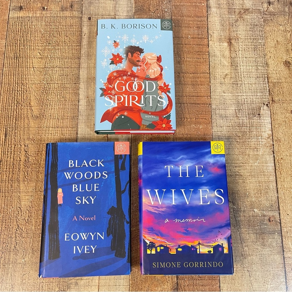 Book Of The Month Hardcover Book Bundle Good Spirits Black Woods Eowyn Ivey